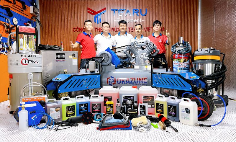 Công ty TEARU chuyên tư vấn setup tiệm rửa xe