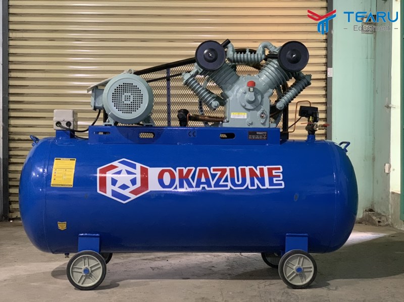 Máy nén khí dây đai Okazune 10HP 500L