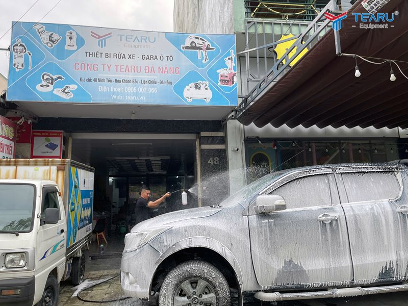 Sản phẩm nước rửa xe luôn được Tearu Đà Nẵng thử nghiệm nhiều lần trước khi đưa ra thị trường