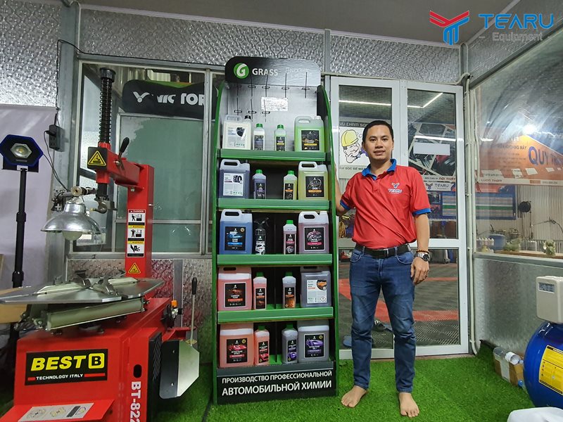 Công ty TEARU chuyên bán nước rửa xe tại Hà Nội giá rẻ