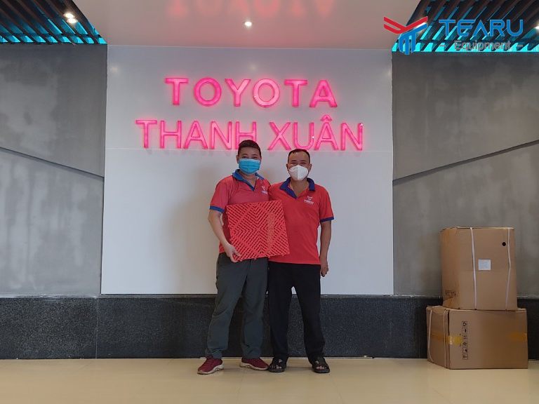 Cải tạo khu vực bàn giao xe cho Toyota Thanh Xuân - Hà Nội