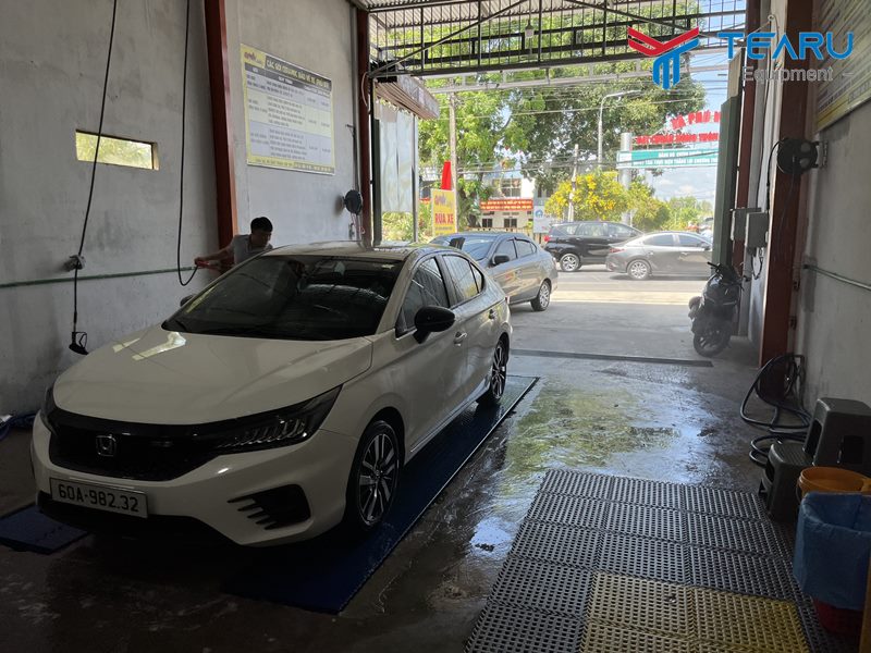 Máy rửa xe Okazune cho khả năng làm việc mạnh mẽ và bền