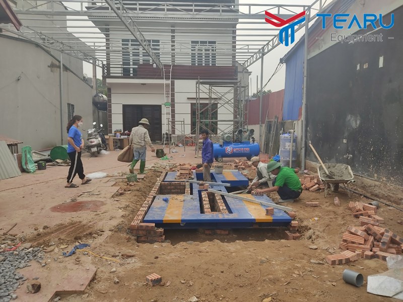 Hoàn thành trung tâm chăm sóc xe cho anh Vy ở Sóc Sơn, Hà Nội