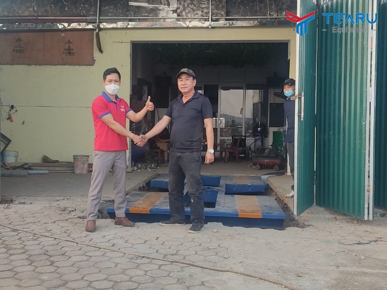 Lắp trạm rửa xe cho anh Văn ở Tiên Du, Bắc Ninh