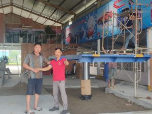 Lắp tiệm rửa xe cho anh Thạch ở Thanh Ba, Phú Thọ
