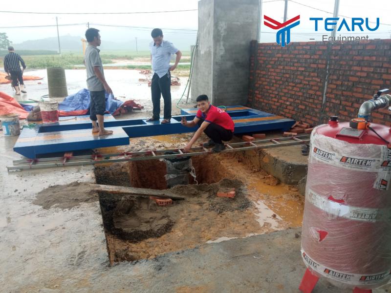 Hoàn thành tiệm rửa xe ô tô cho anh Sỹ ở Yên Lập, Phú Thọ
