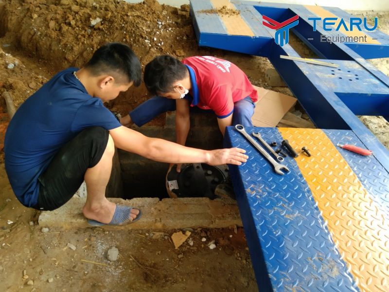 Lắp đặt thiết bị rửa xe cho anh Huy ở Thạch Thành, Thanh Hoá