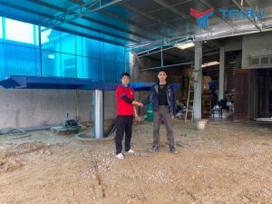Hoàn thiện trạm rửa xe cho anh Công ở Diễn Châu, Nghệ An