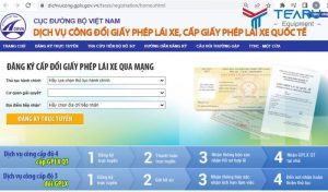 Hướng dẫn làm thủ tục cấp đổi giấy phép lái xe qua mạng năm 2023