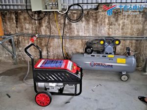 Lắp đặt hệ thống rửa xe cơ bản cho anh Nam ở Quỳnh Lưu, Nghệ An
