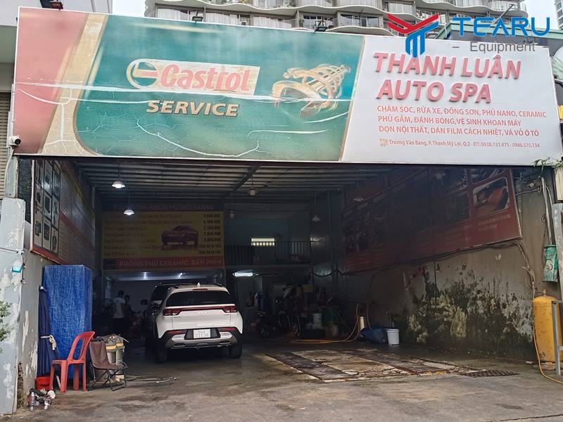 Mẫu biển quảng cáo rửa xe cơ bản