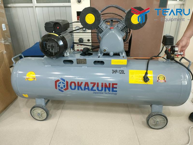Máy nén khí thương hiệu Okazune phân phối độc quyền tại TEARU
