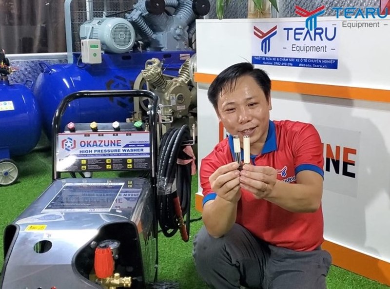 Phụ kiện máy rửa xe chính hãng tại TEARU TP. Hồ Chí Minh