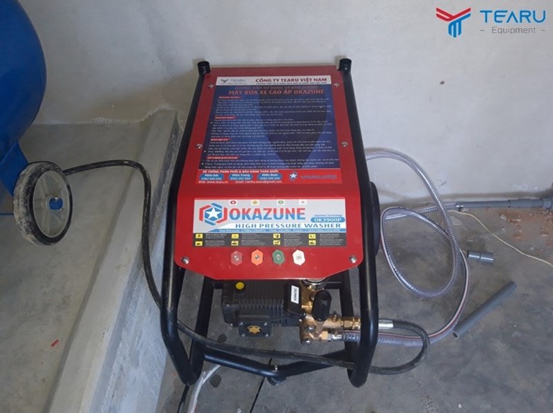Máy rửa xe Okazune có nhiều ưu điểm vượt trội so với các dòng máy thông thường
