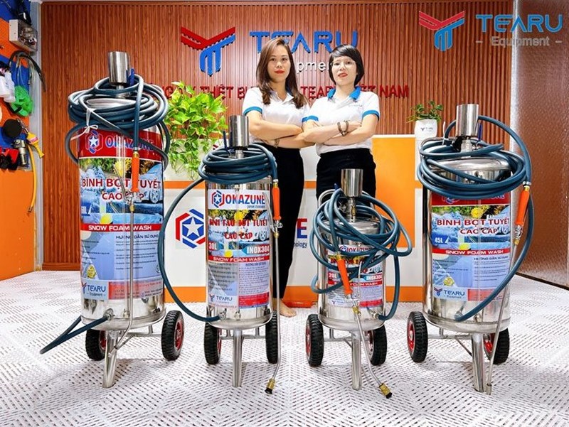 Ghé ngay công ty Tearu tạI Đà Nẵng để trải nghiệm mua bình bọt tuyết chất lượng