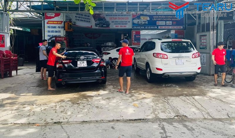 Top 10 tiệm rửa xe ô tô Đà Nẵng đông khách