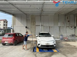 Hoàn thiện lắp đặt và đào tạo rửa xe cho Trung tâm Anh Ngữ Ngữ ở Phổ Yên - Thái Nguyên