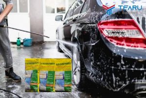Cách pha bột rửa xe không chạm chuẩn tỷ lệ nhất