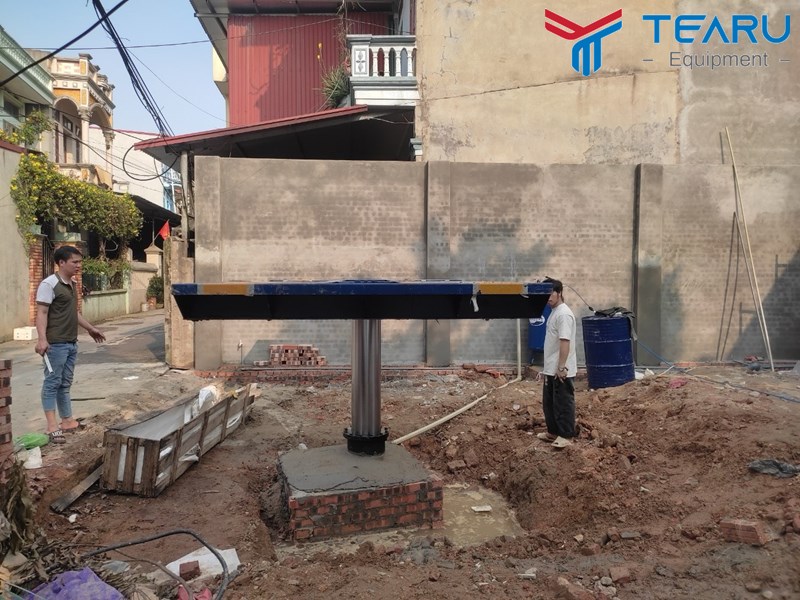 Hoàn thiện lắp đặt bộ thiết bị rửa xe cho anh Đạo ở TP. Bắc Ninh