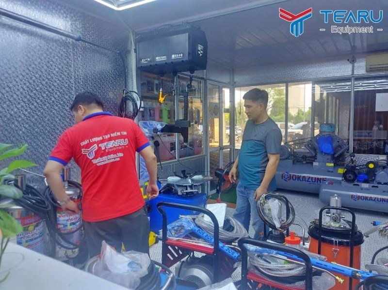 Công ty Tearu Việt Nam chuyên cung cấp máy rửa xe hàng chính hãng 