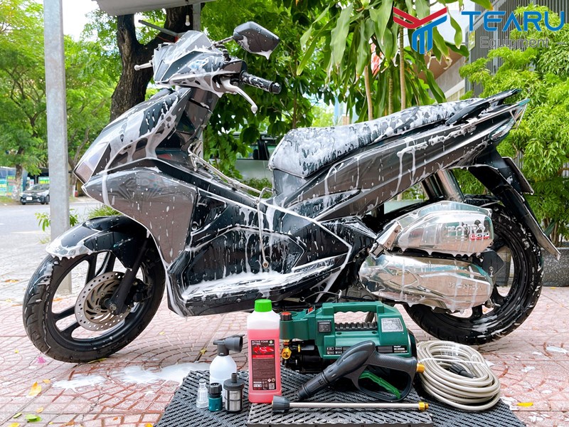 Trọn bộ máy rửa xe mini chính hãng tại TEARU