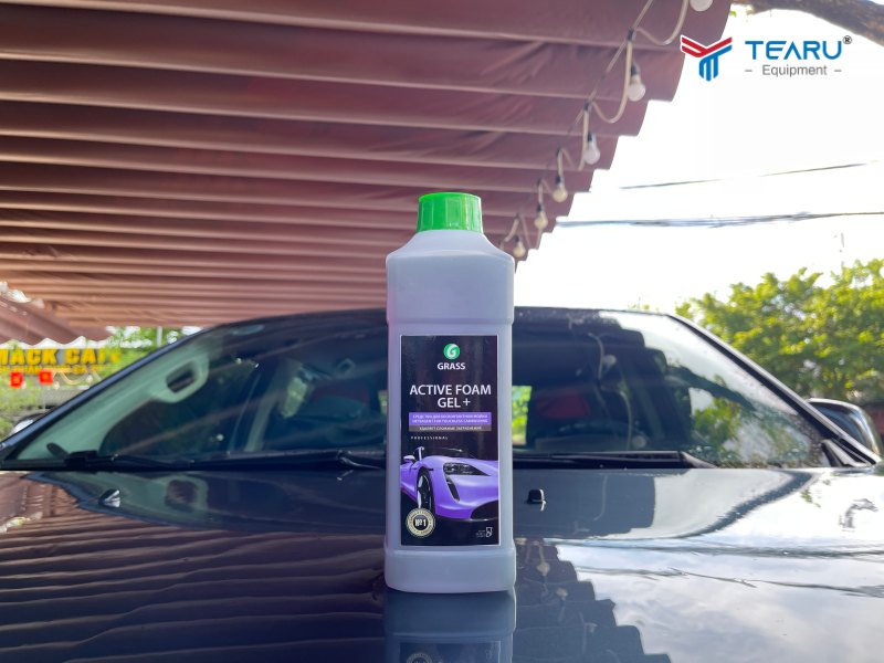 Rửa xe không chạm có sạch không tuỳ thuộc vào loại dung dịch bạn đang dùng