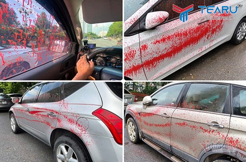 Người tạt sơn ô tô có thể bị phạt tù như thế nào?