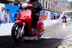 Những sai lầm khi sử dụng xe máy điện vào mùa mưa