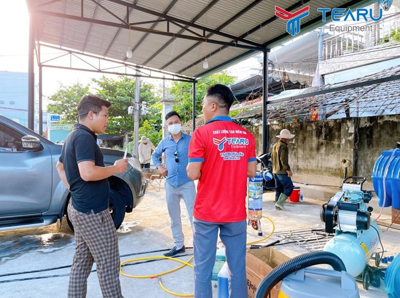 Tư vấn đơn vị cung cấp thiết bị rửa xe chuyên nghiệp