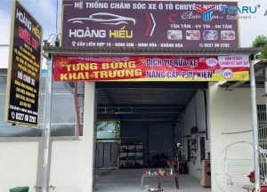 Tearu mừng khai trương trung tâm rửa xe của anh Huỳnh ở Ninh Hoà - Khánh Hoà