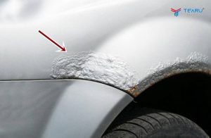 Nguyên nhân sơn xe ô tô bị nổ và cách khắc phục hiệu quả