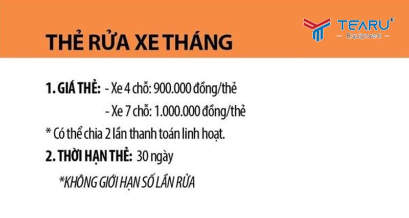 Sử dụng thẻ thành viên để tiếp thị cho tiệm rửa xe