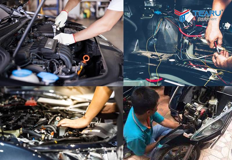 Tiếng ồn từ các bộ phận xe cũ