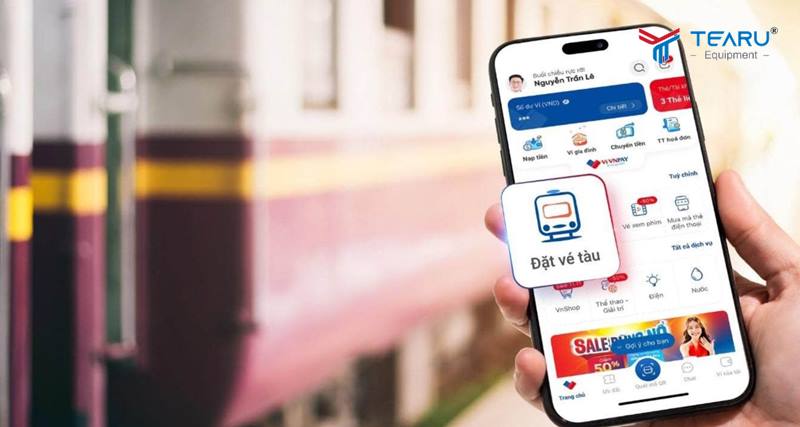 Cách đặt vé tàu Tết 2025 qua ví điện tử VNPay