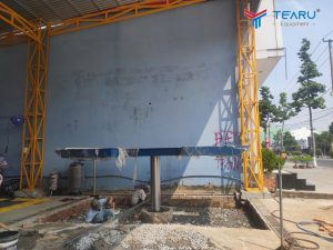 Bàn giao bộ thiết bị rửa xe cho anh Tài ở Rạch Giá - Kiên Giang