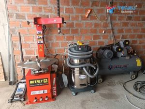 Hoàn thành lắp đặt thiết bị rửa xe cho anh Thìn ở Quảng Ninh