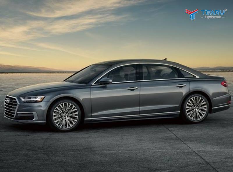 Audi A8 sử dụng kích cách âm đặc biệt và lớp vật liệu tiêu âm ở than xe
