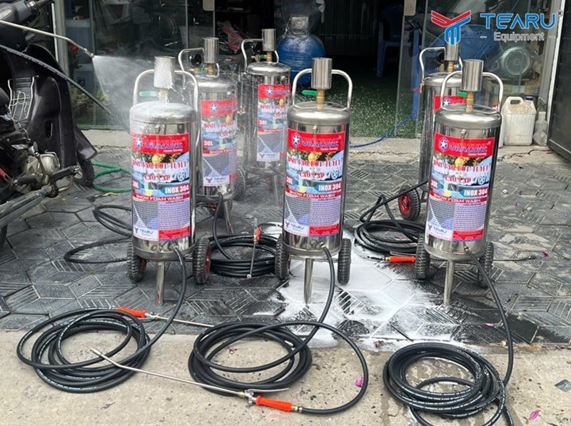 Nên chọn mua bình bọt tại nơi uy tín để tránh tình trạng rỉ sét 