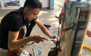 Có một số cách để khác phục bình bọt tuyết bị rỉ sét