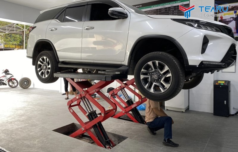 Công ty Tearu Việt Nam chuyên cung cấp cầu nâng bụng chuẩn 