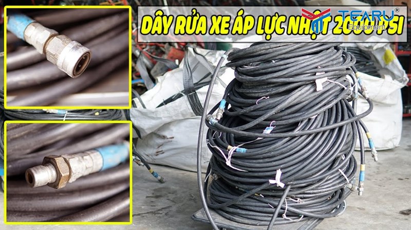 Dây rửa xe áp lực cao Nhật bãi có nên chọn mua hay không?