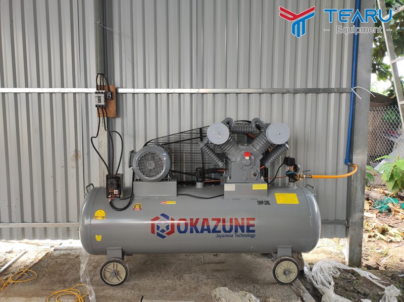 Khi máy nén khí hoạt động liên tục
