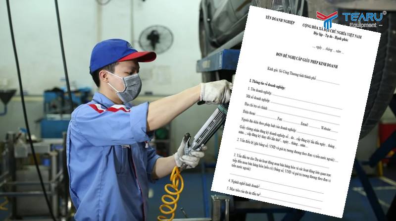 Thủ tục xin Giấy phép kinh doanh sửa chữa ô tô bao gồm những gì?