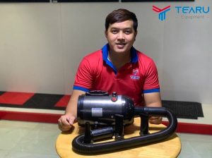 Cách sử dụng máy thổi hơi khí nóng trong tiệm rửa & chăm sóc xe