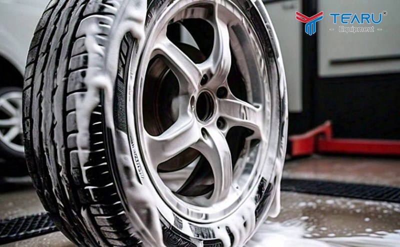Thị trường có khá nhiều nơi bán dung dịch tẩy lốp