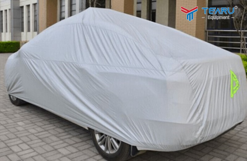 Kiểm tra lại toàn bộ xe sau khi đã phủ bạt 