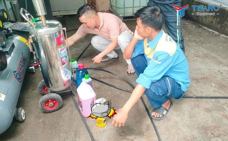 Bảo dưỡng van 1 chiều và van xả định kỳ 