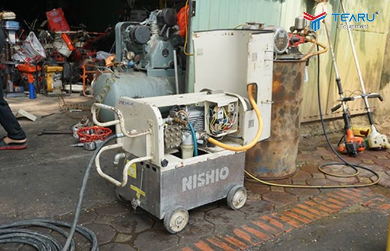 Rủi ro khi mua máy rửa xe nước nóng Nhật bãi kém chất lượng