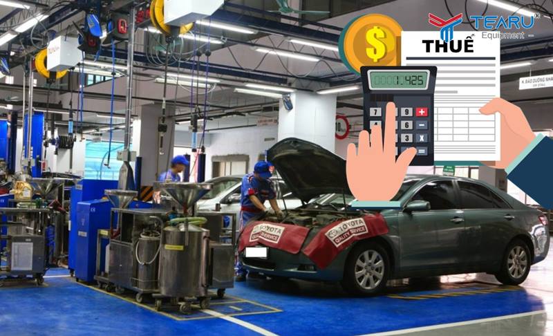 Mở gara ô tô cần đóng thuế không, giải đáp chi tiết cho người mới kinh doanh