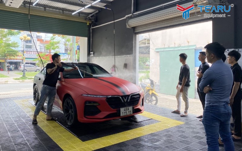 Vốn đầu tư vẫn có thể mở tiệm rửa xe 